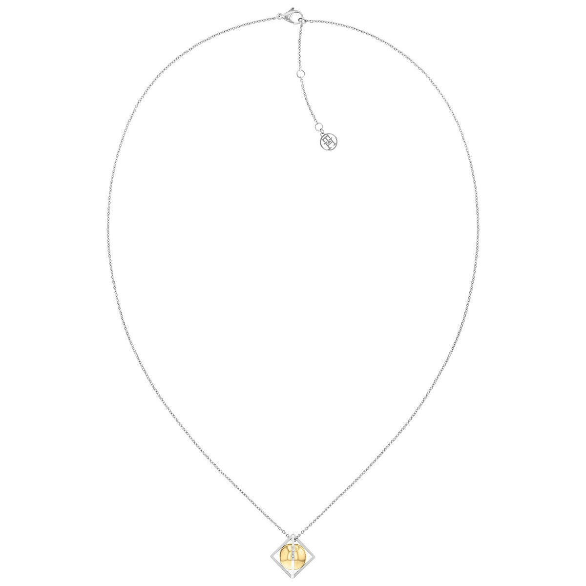 Tommy Hilfiger Collier TJ2780796 Dames Zilverkleurig 65 cm