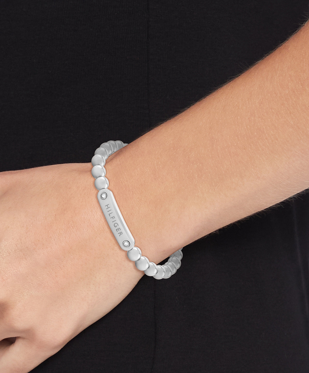 Tommy Hilfiger Armband TJ2780934 Dames Zilverkleurig 16 cm