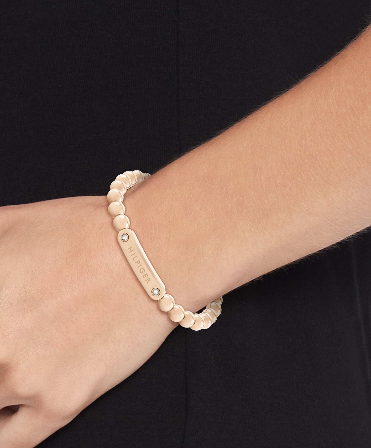 Tommy Hilfiger Armband TJ2780936 Dames Rosékleurig 16 cm