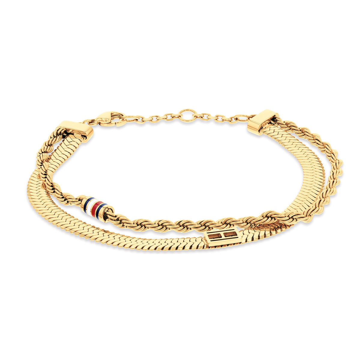 Tommy Hilfiger Armband TJ2780982 Dames Goudkleurig 19 cm