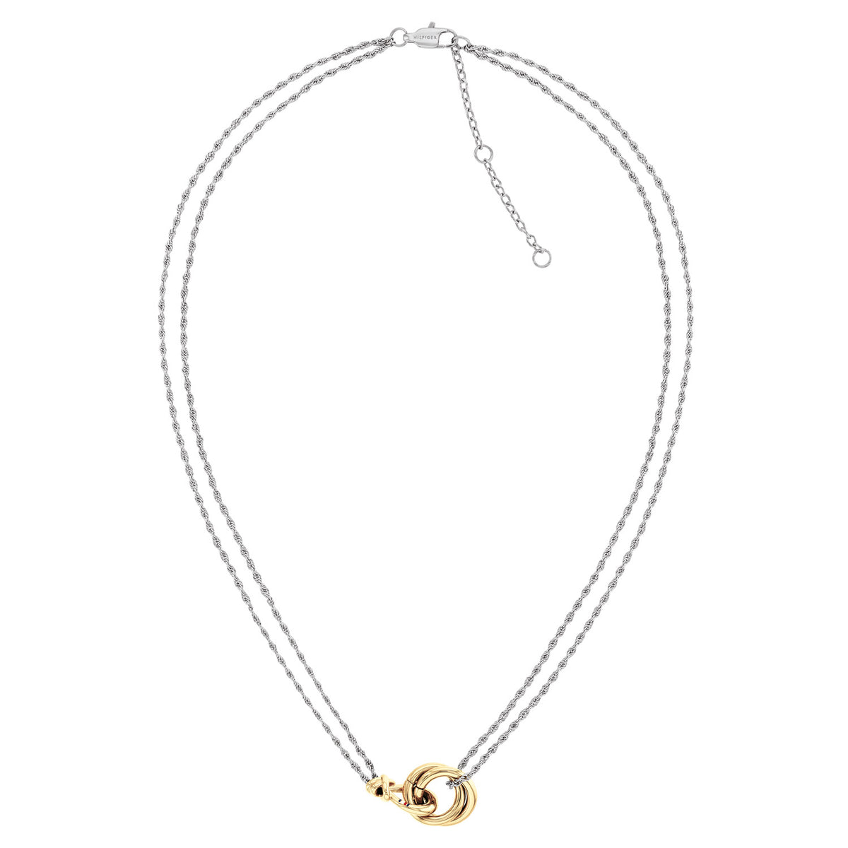 Tommy Hilfiger Collier TJ2780989 Dames Zilverkleurig 46 cm
