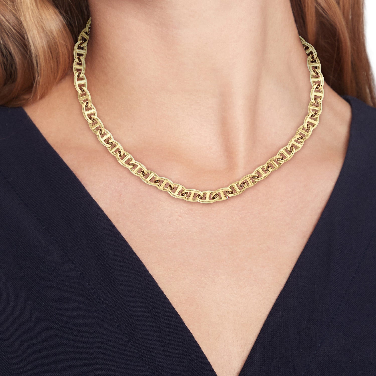 Tommy Hilfiger Collier TJ2781016 Dames Goudkleurig 45 cm