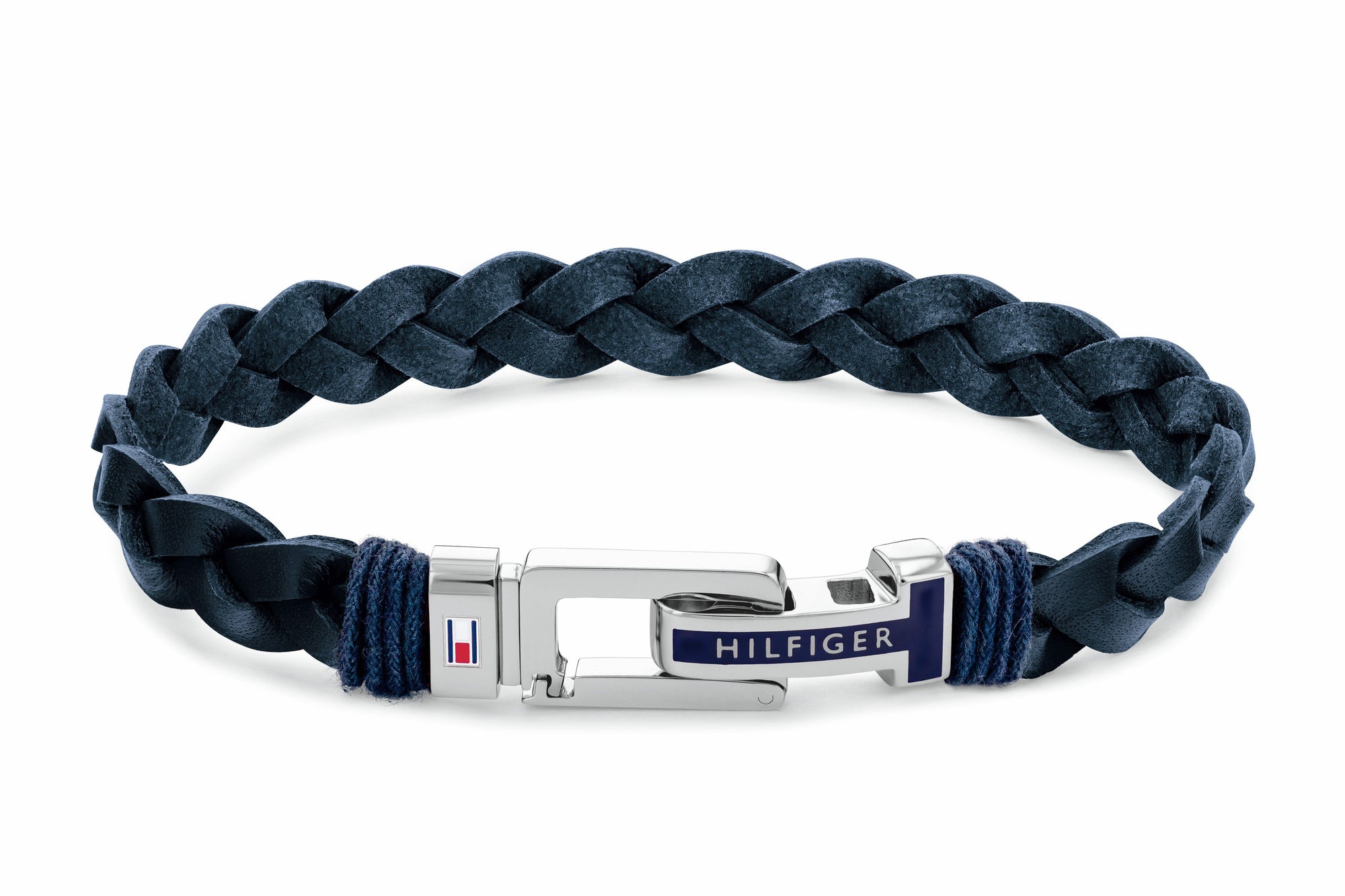 Tommy Hilfiger Jewels TJ2790308 Armband Leer Blauw Heren 19-20,5cm
