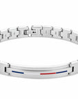 Tommy Hilfiger Jewels TJ2790313 Schakelarmband - Staal - 22cm Zilverkleurig