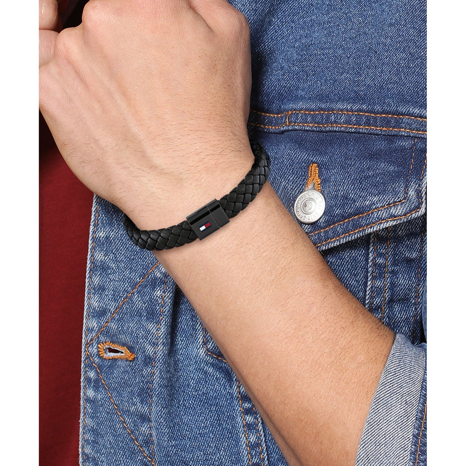 Tommy Hilfiger Armband TJ2790331 Heren Zwart 19 cm