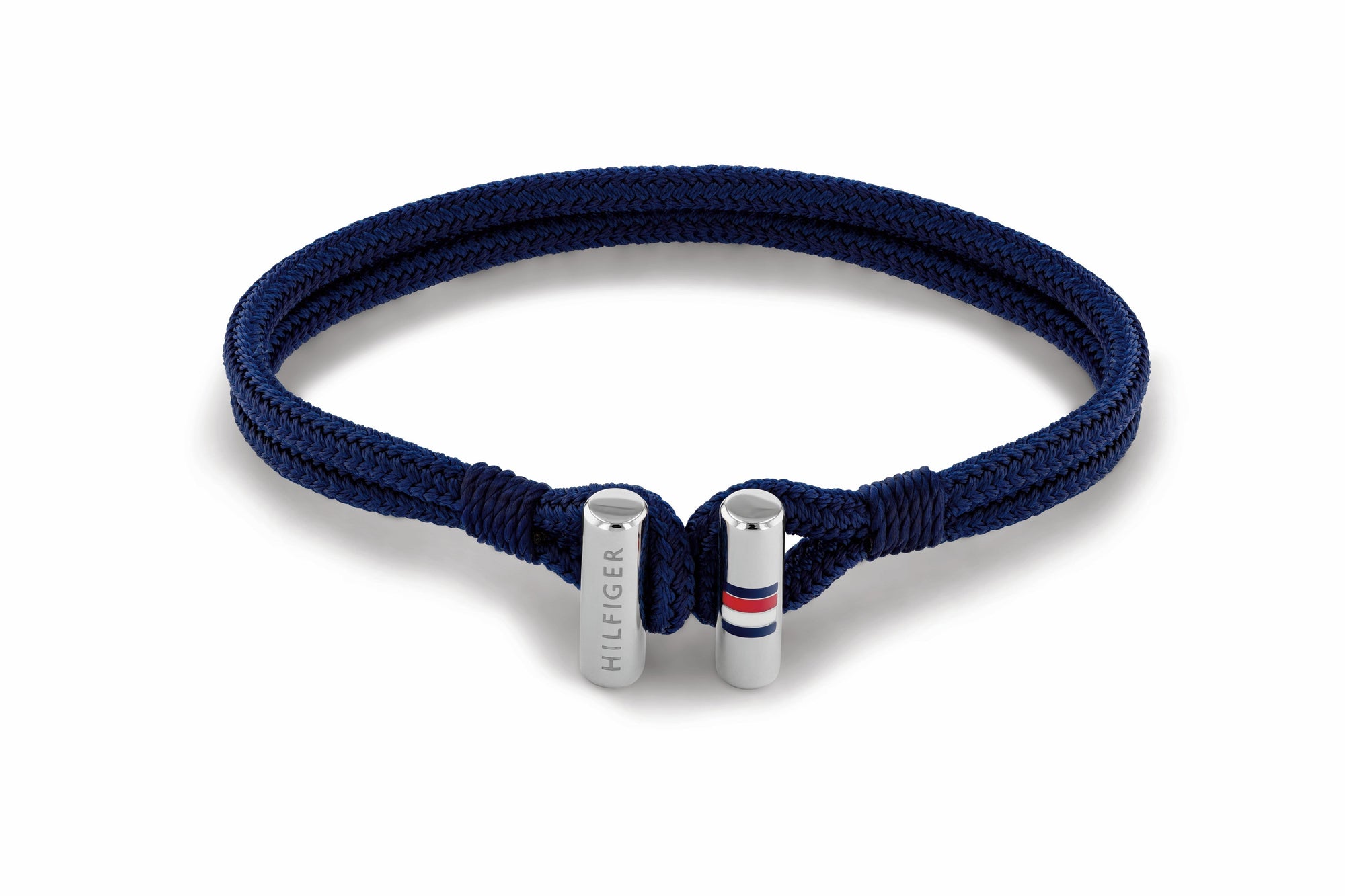 Tommy Hilfiger Jewels TJ2790337 Armband Nylon Blauw Heren 19cm