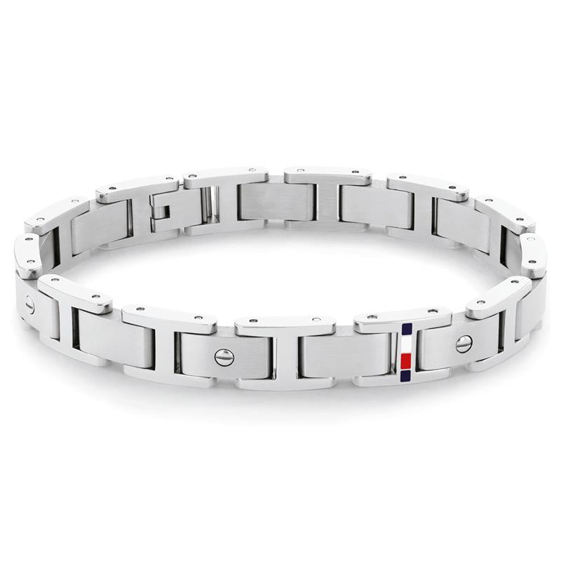 Tommy Hilfiger Armband TJ2790393 Heren Zilverkleurig 20 cm