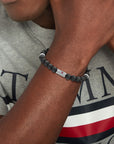 Tommy Hilfiger Jewels TJ2790435 Armband Heren Lava Beads 18,5cm