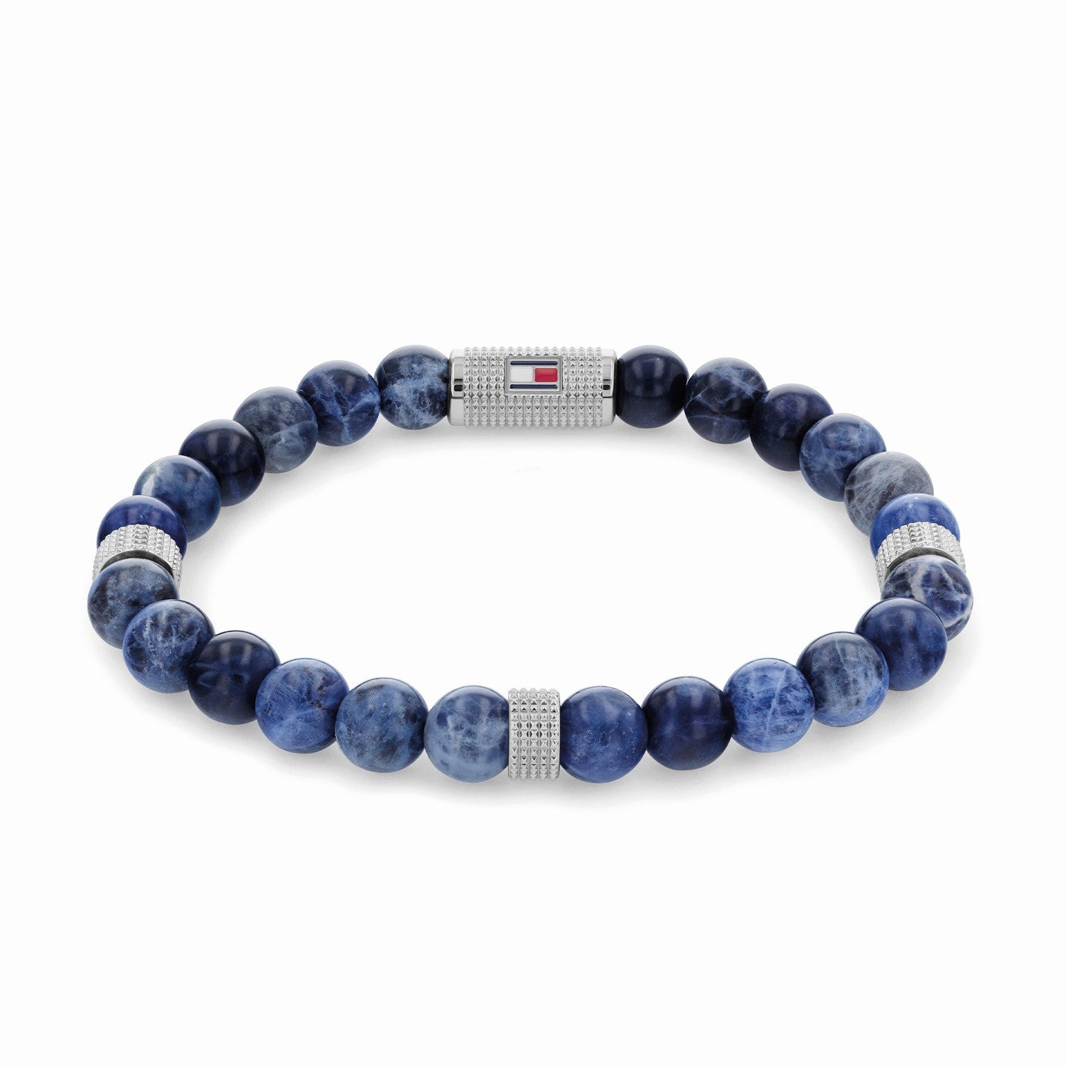Tommy Hilfiger Jewels TJ2790436 Armband Heren Sodaliet Beads 18,5cm