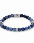 Tommy Hilfiger Jewels TJ2790436 Armband Heren Sodaliet Beads 18,5cm