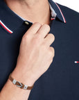 Tommy Hilfiger Jewels TJ2790441 Armband Leer Bruin Heren 20cm
