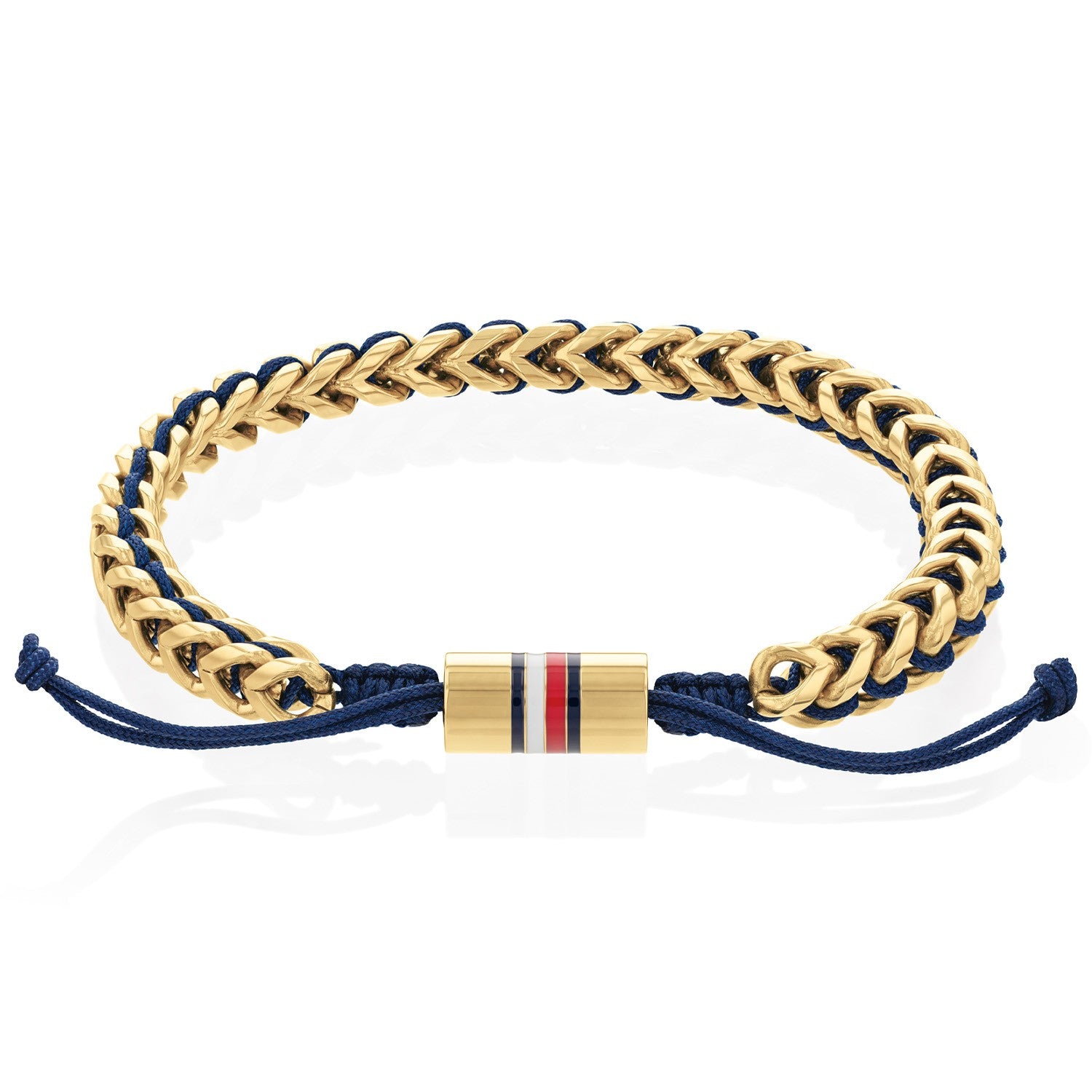 Tommy Hilfiger Jewels TJ2790512 Armband Heren Staal Nylon 19,5cm