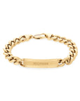 Tommy Hilfiger TJ2790580 Heren Armband - Staal - 19cm Goudkleurig