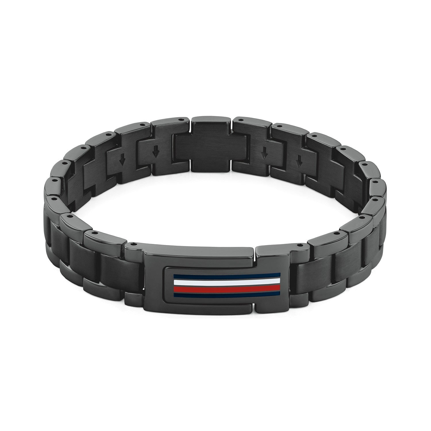 Tommy Hilfiger Jewels TJ2790597 Schakelarmband - Staal - 19cm Zwart