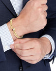 Tommy Hilfiger Jewels TJ2790646S Schakelarmband - Staal Goudkleurig