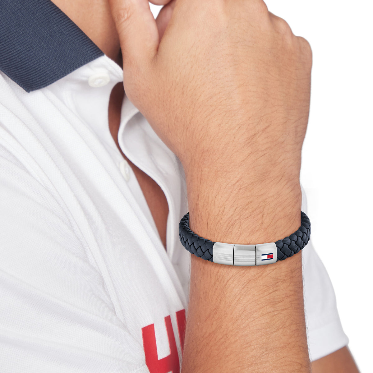Tommy Hilfiger Armband TJ2790660 Heren Blauw 19 cm