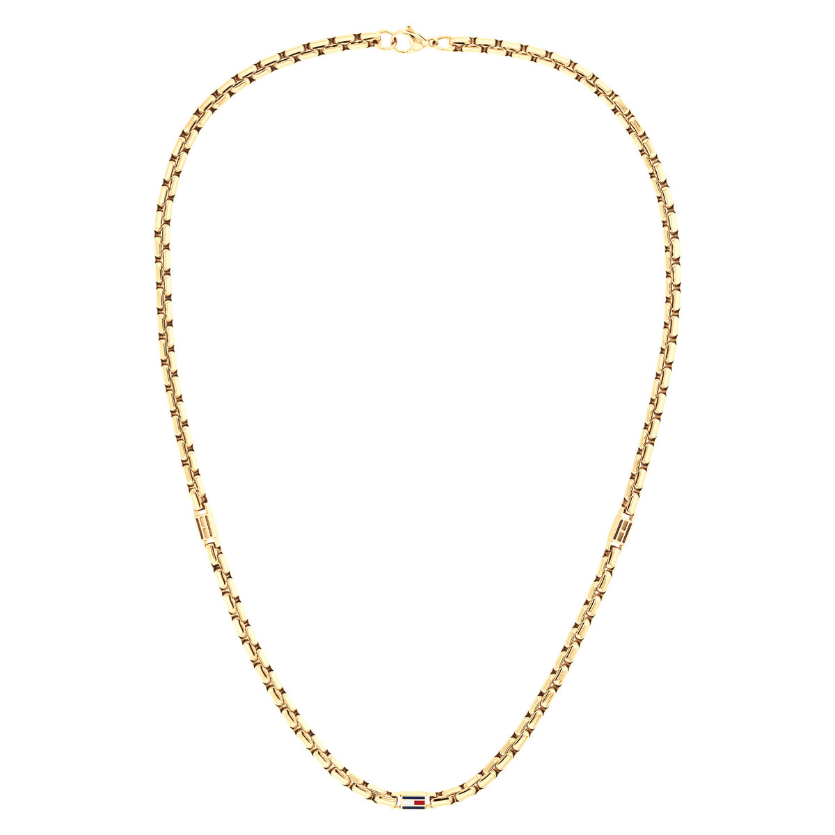 Tommy Hilfiger Collier TJ2790673 Heren Goudkleurig 56 cm