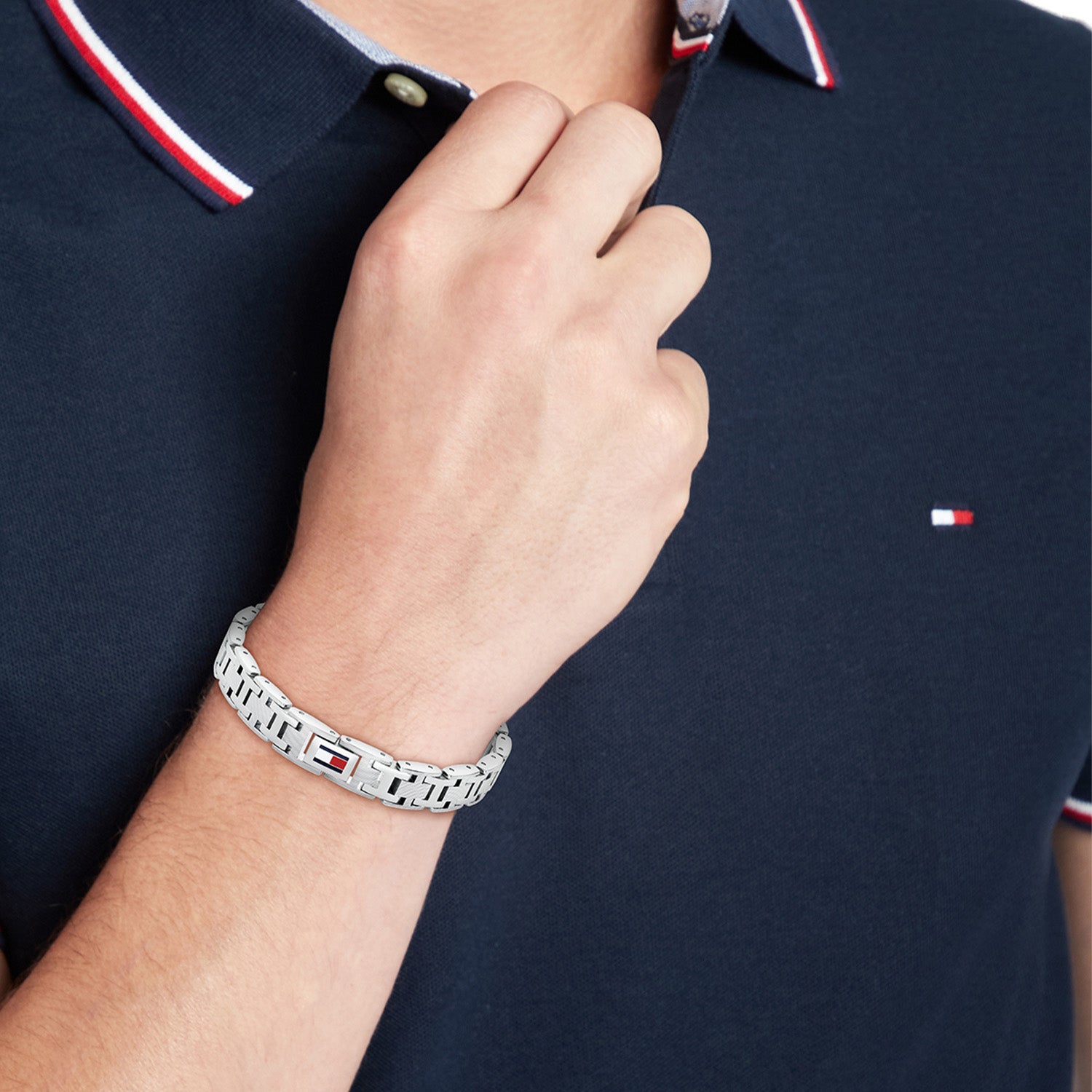 Tommy Hilfiger Jewels TJ2790682 Armband Heren H-Link 19cm