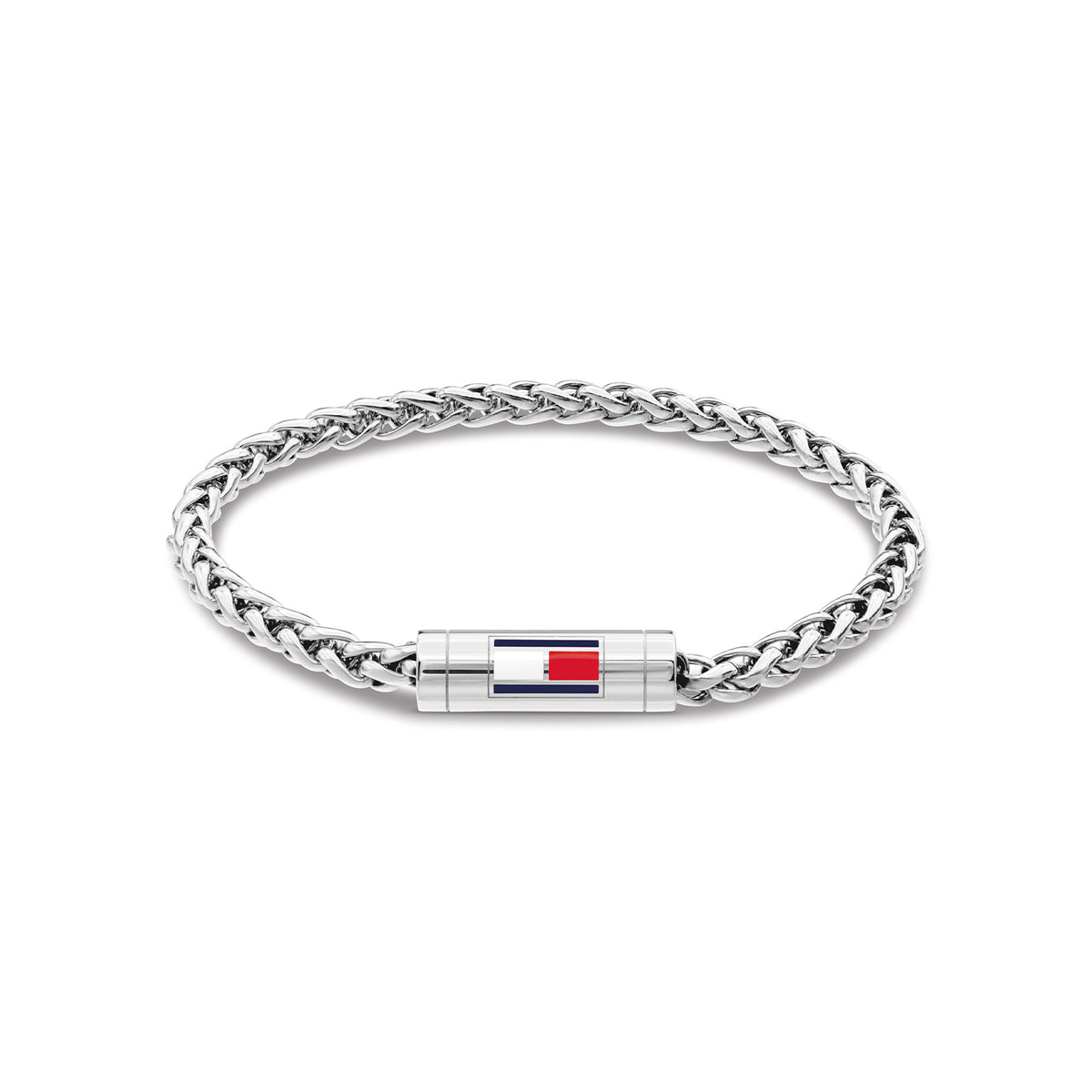 Tommy Hilfiger TJ2790743 Heren Armband Zilverkleurig