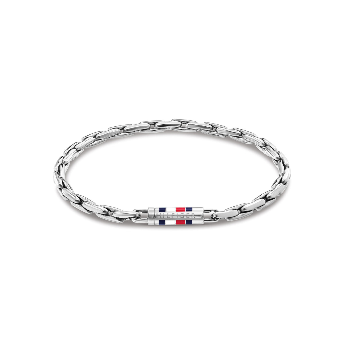 Tommy Hilfiger TJ2790747 Heren Armband Zilverkleurig