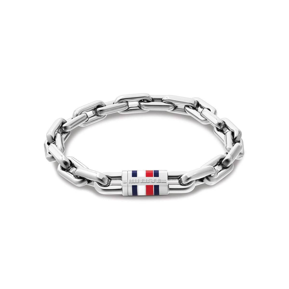 Tommy Hilfiger TJ2790751 Heren Armband Zilverkleurig
