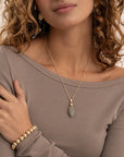 Sparkling Jewels Armband Gold plated Saturn 8mm SB-G-8MM-ADD - PansiteNederland.nl
