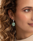 Sparkling Jewels Oorstenen | Medium Oval - Rich Green Amazonite EAGEM57-MO - PansiteNederland.nl