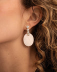 Sparkling Jewels Oorbellen | Tube Push Back Sparkling Jewels Oorbellen Gold - CZ EAG36 - PansiteNederland.nl
