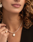 Sparkling Jewels Hanger | Gold - Pearl Twist SPG21-P01 - PansiteNederland.nl