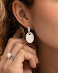 Sparkling Jewels Oorringen Bubble Huggies - Silver EAS33 - PansiteNederland.nl