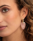 Sparkling Jewels - Oorstenen: Blossom - Rose Quartz EAGEM13-BS - PansiteNederland.nl