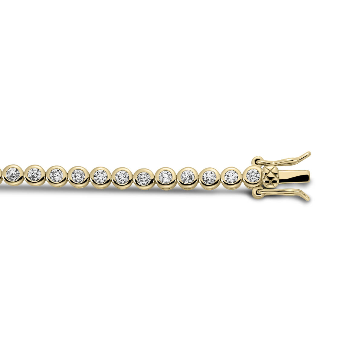 Gisser Armband Zilver Geel Verguld Zirkonia Wit – TR2Y – foto 3