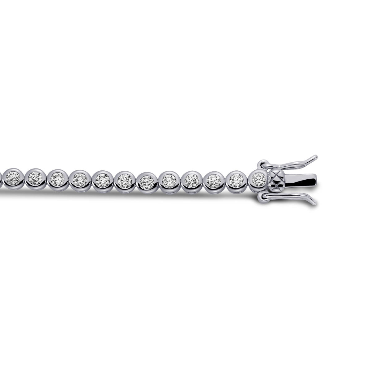 Gisser Armband Zilver Gerhodineerd Zirkonia Wit – TR2 – foto 3