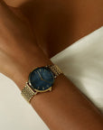 Rosefield horloge UBGSG-U35 Upper East Side Black MOP Steel Gold - PansiteNederland.nl