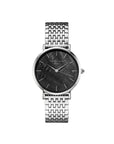 Rosefield horloge UBSSS-U36 Upper East Side Black MOP Steel Silver - PansiteNederland.nl