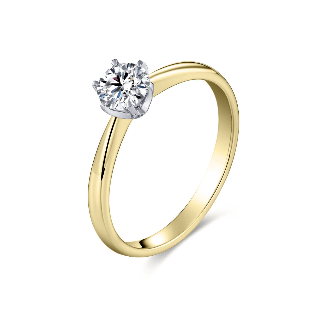 Gisser Ring 14K Bicolor Goud – VBLR002