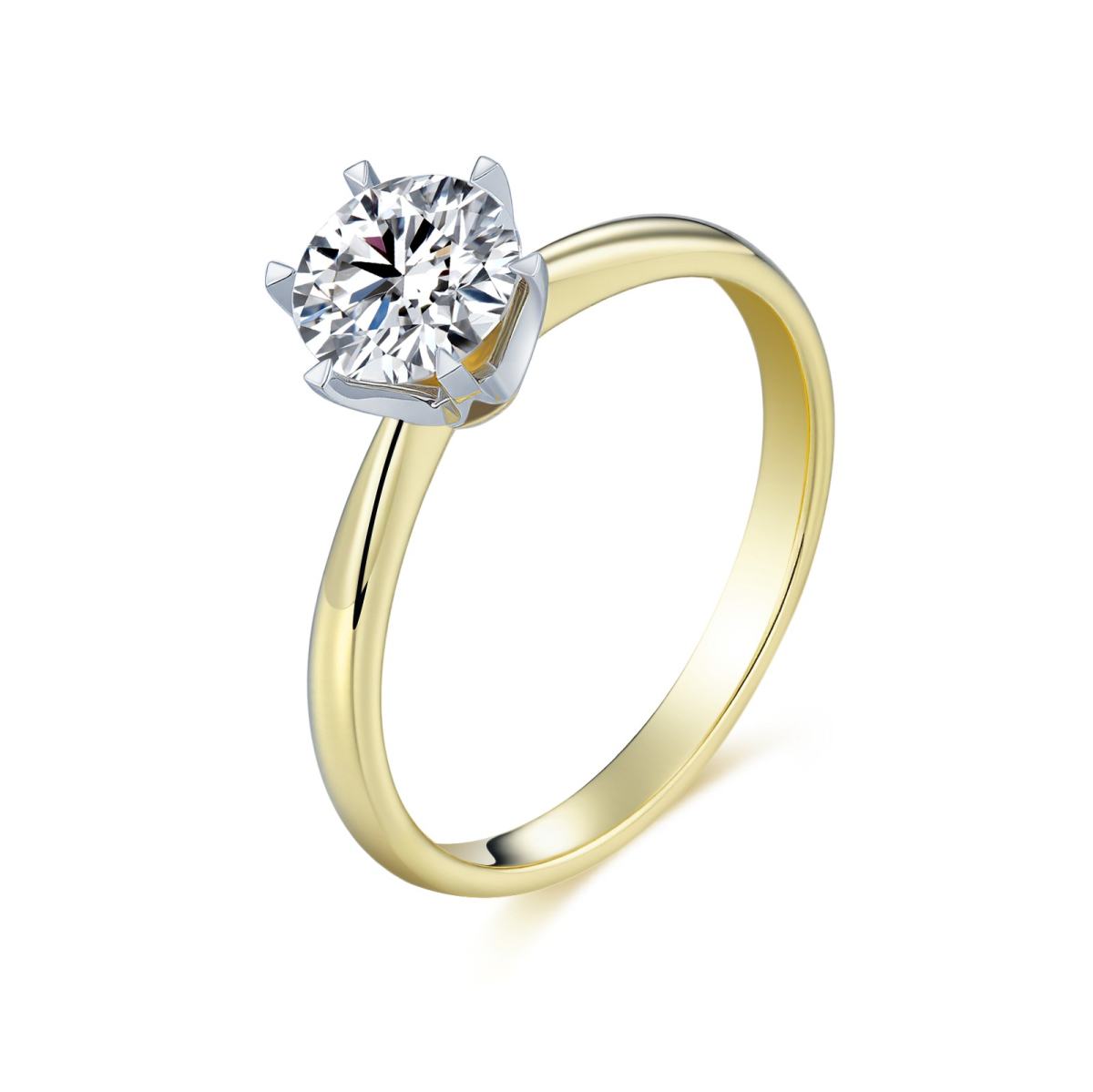 Gisser Ring 14K Bicolor Goud – VBLR003