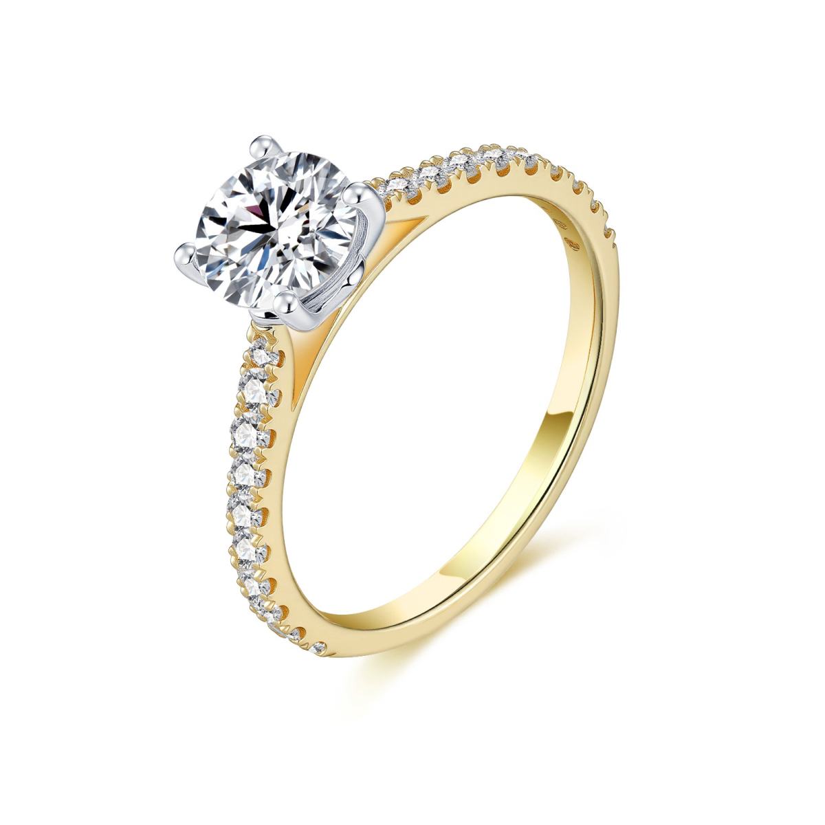 Gisser Ring 14K Bicolor Goud – VBLR006