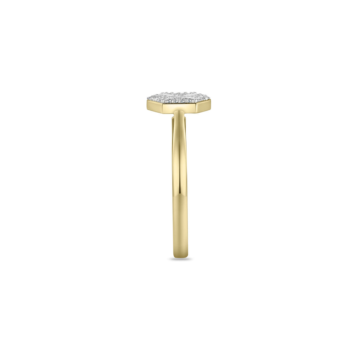 Gisser Ring 14K Bicolor Goud Lab grown diamant – VBLR084 – foto 3