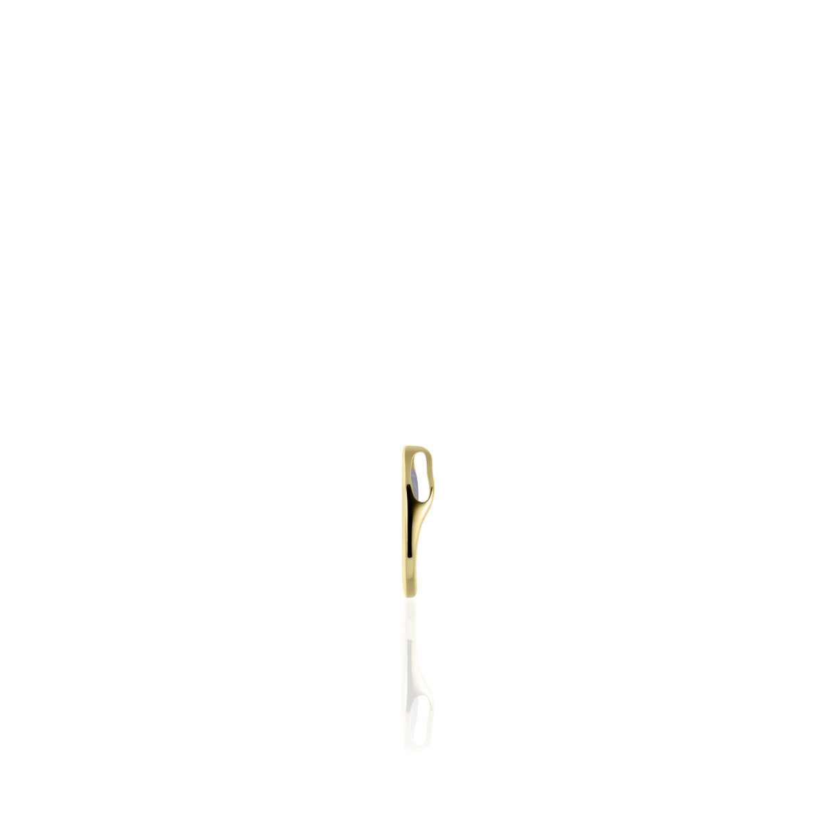 Gisser Hanger 14K Bicolor Goud Zirkonia Wit – VBP019 – foto 2
