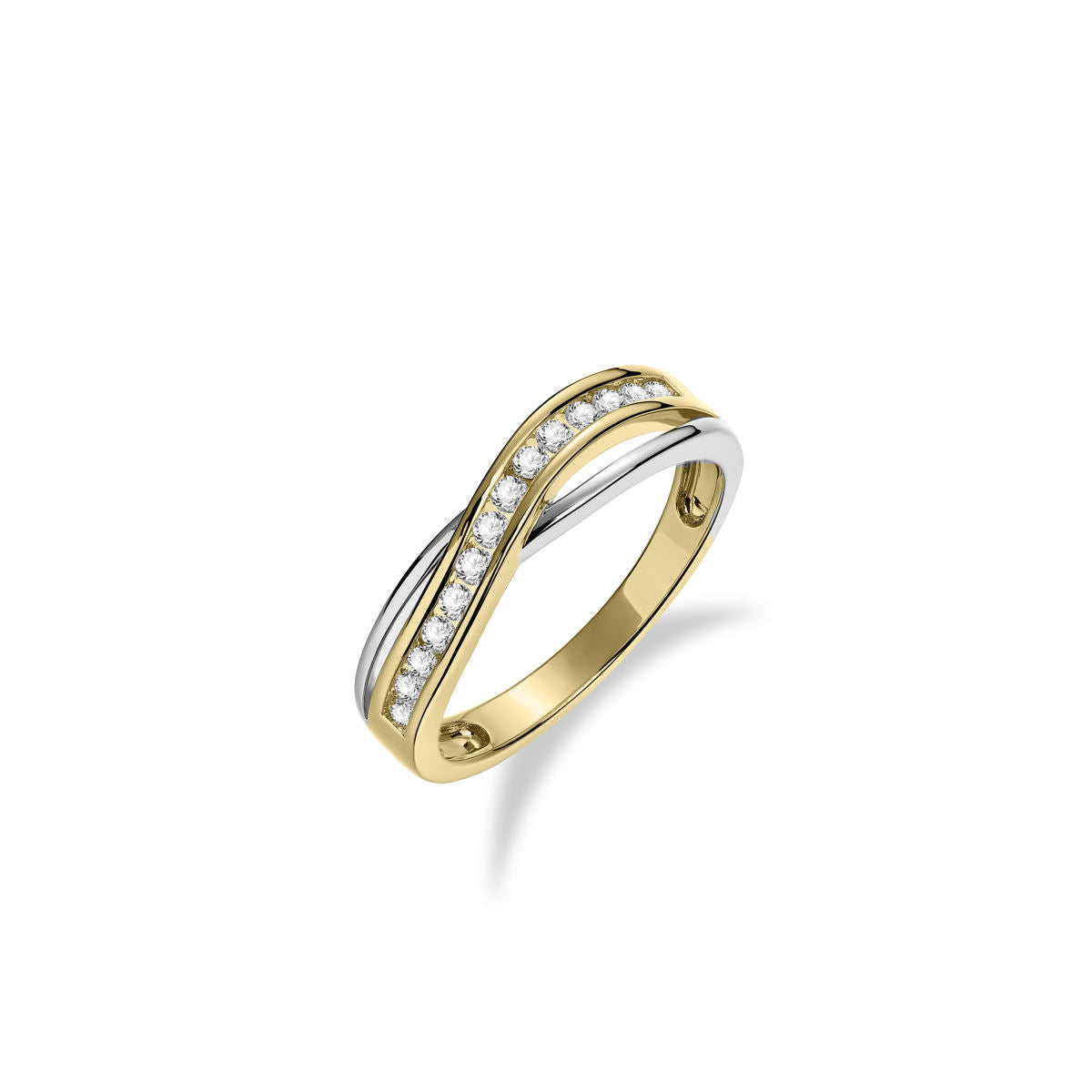 Gisser Ring 14K Bicolor Goud – VBR101
