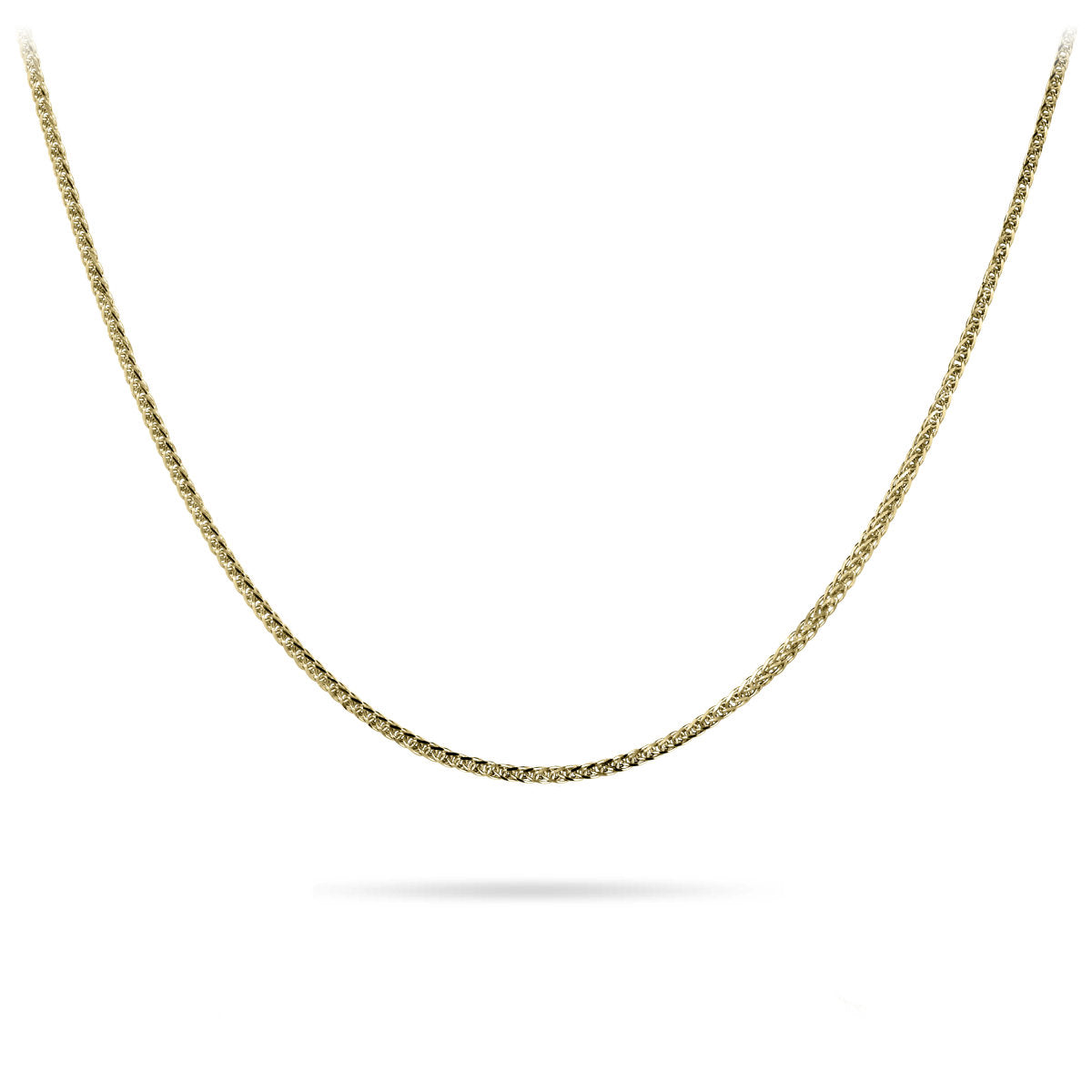Gisser Ketting 14K Geelgoud 42+3 cm – VGC001