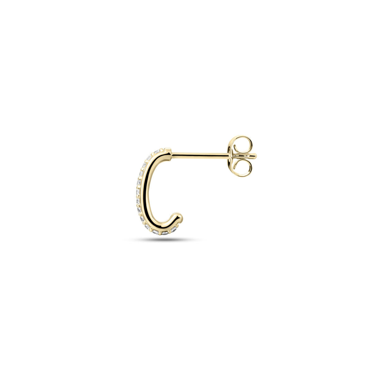 Gisser Oorbellen 14K Geelgoud Diamant – VGDE005 – foto 3