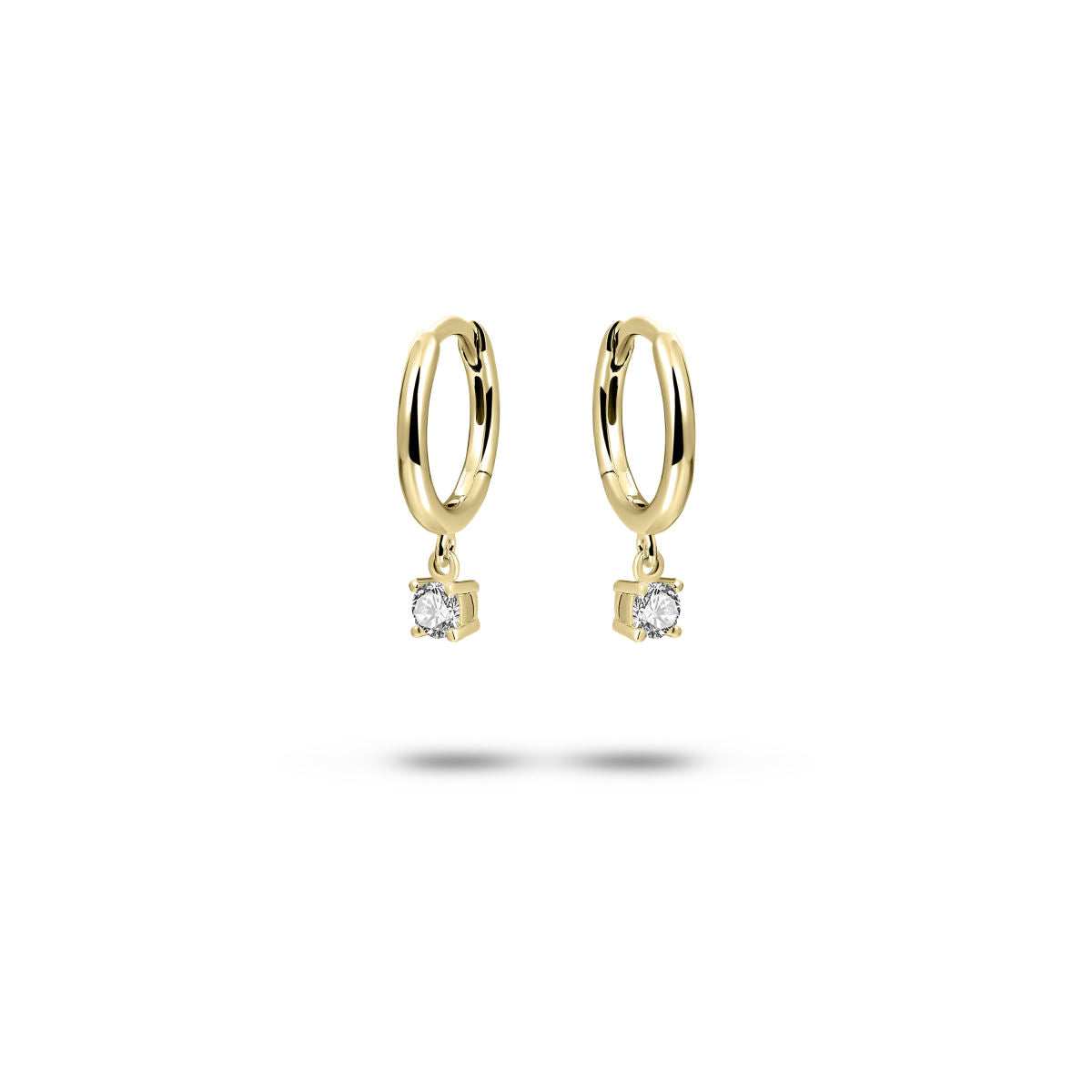Gisser Oorbellen 14K Geelgoud Diamant – VGDKC1000