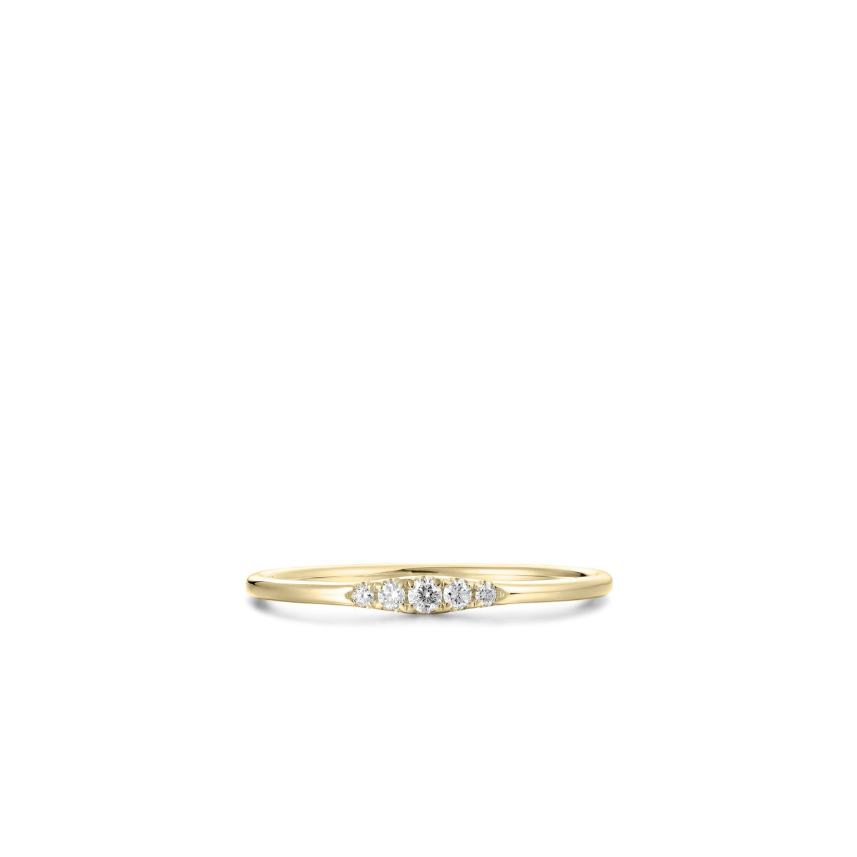 Gisser Ring 14K Geelgoud Diamant Wit – VGDR012 – foto 2