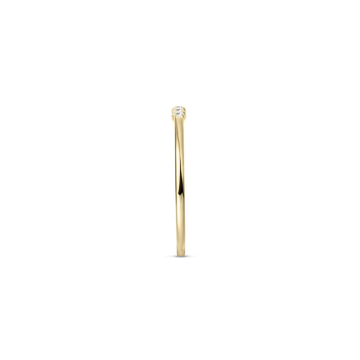 Gisser Ring 14K Geelgoud Diamant Wit – VGDR012 – foto 3