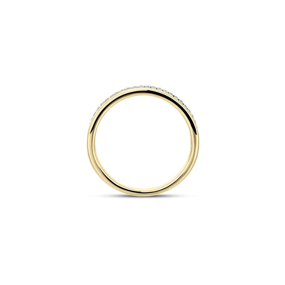 Gisser Ring 14K Geelgoud Diamant – VGDR024 – foto 4