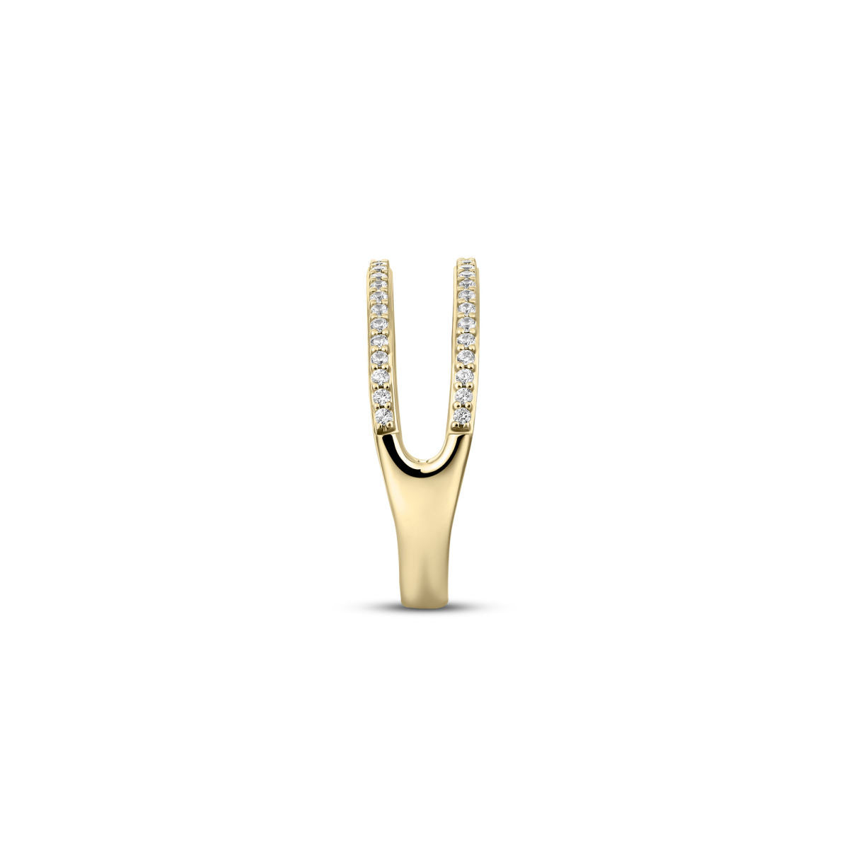 Gisser Ring 14K Geelgoud Diamant – VGDR025 – foto 3