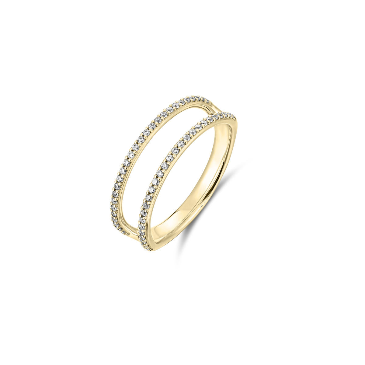 Gisser Ring 14K Geelgoud Diamant – VGDR025