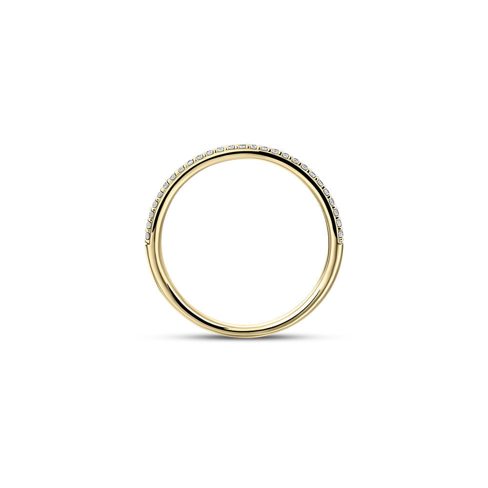 Gisser Ring 14K Geelgoud Diamant – VGDR025 – foto 4